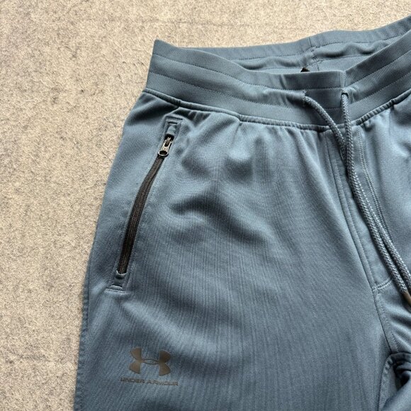 Under Armour Sportstyle Elite Tapered Pants Men M Blue 30" 1290261 b028 - Picture 4 of 16